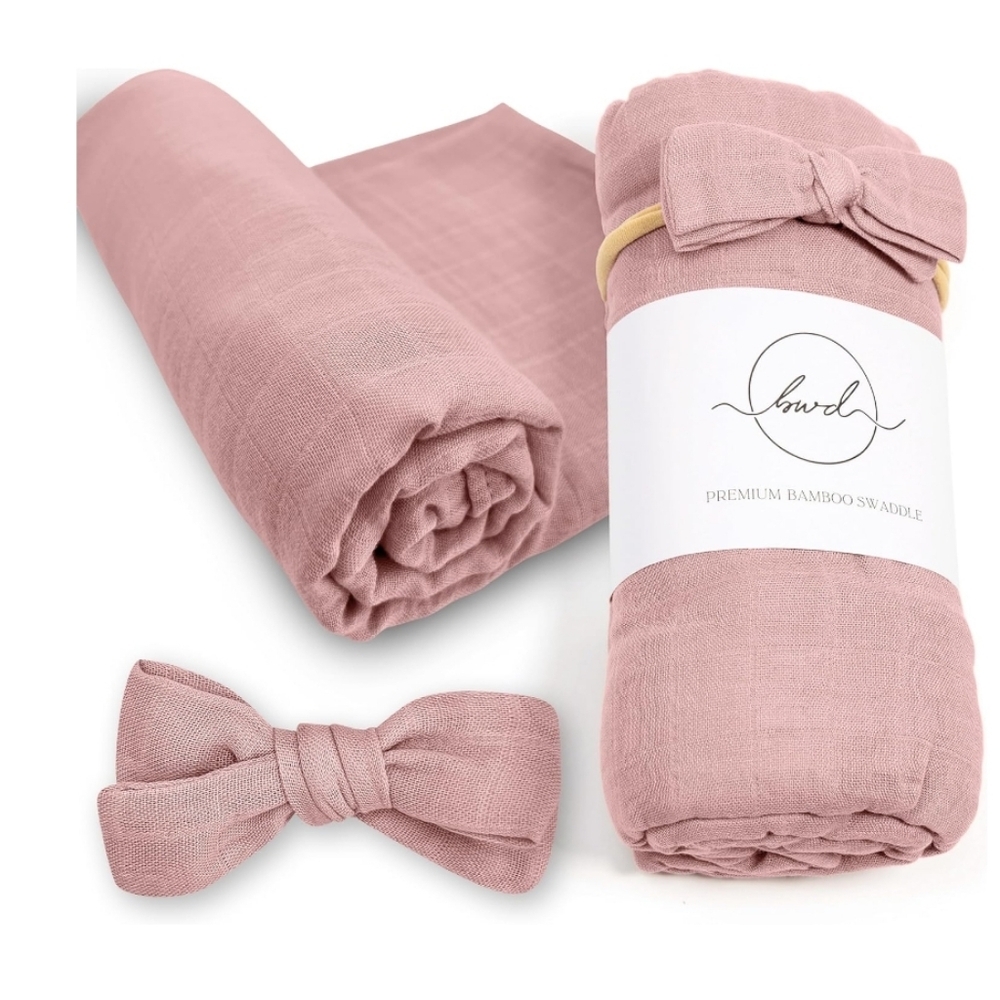 Swaddles for Newborns & Bow